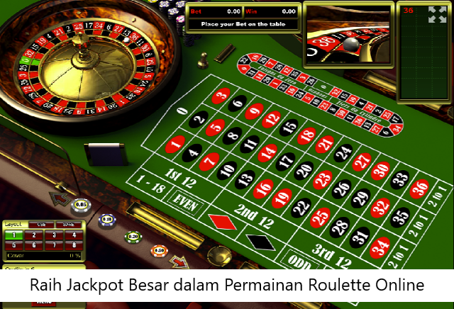 Raih Jackpot Besar dalam Permainan Roulette Online